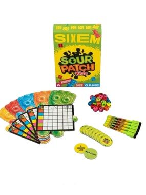 Sixem: Sour Patch Kids Game for Ages 13 and up from Asmodee